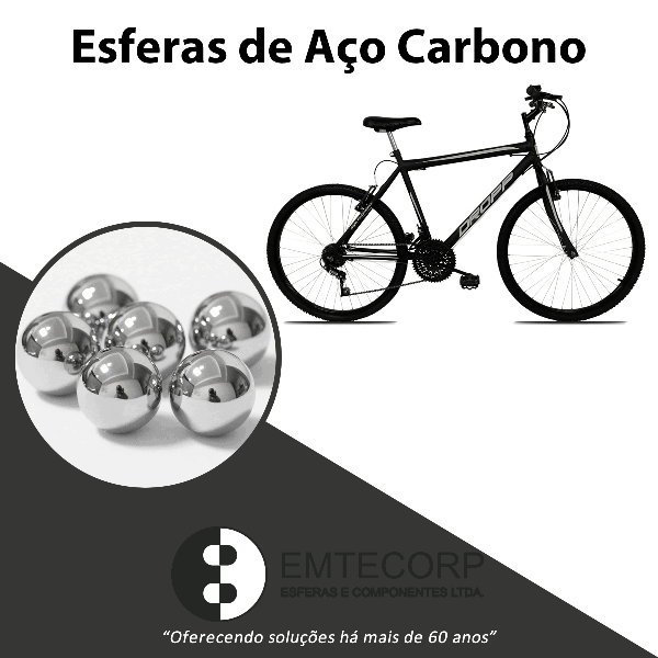 ESFERAS DE BICICLETA, ONDE SÃO USADAS