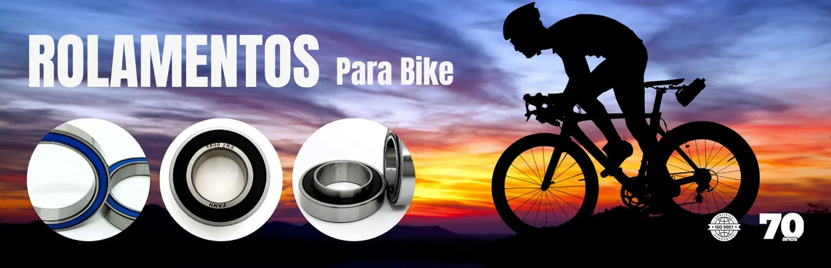 Banner Rolamentos e movimentos centrais para bicicleta bike emtecorp